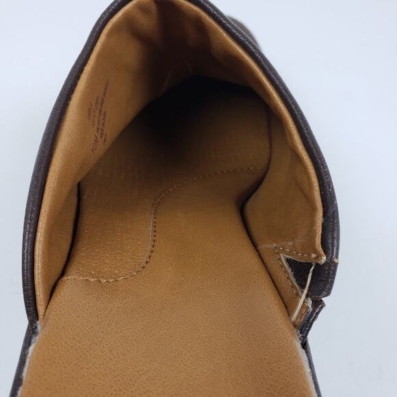 Sofft Womens Size 10 Brown Suede Slip On Comfort 3" Heeled Mule Clog Shoes - Picture 9 of 11